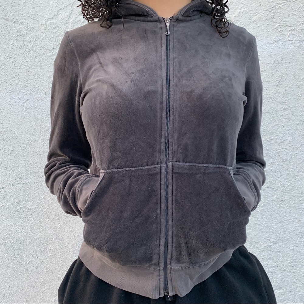 ‼️SOLD‼️Juicy Couture Velour Jacket!